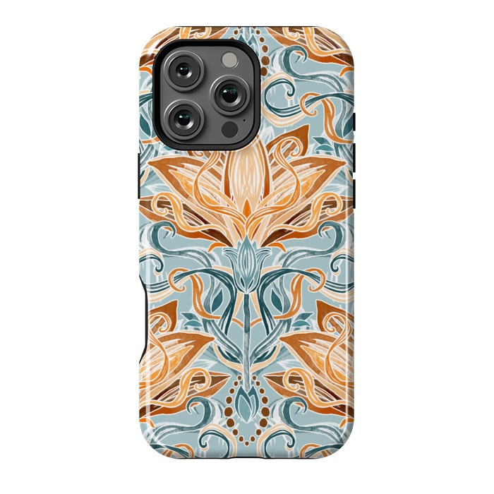 iPhone 16 Pro Max StrongFit Autumn Afternoon Art Nouveau  by Micklyn Le Feuvre