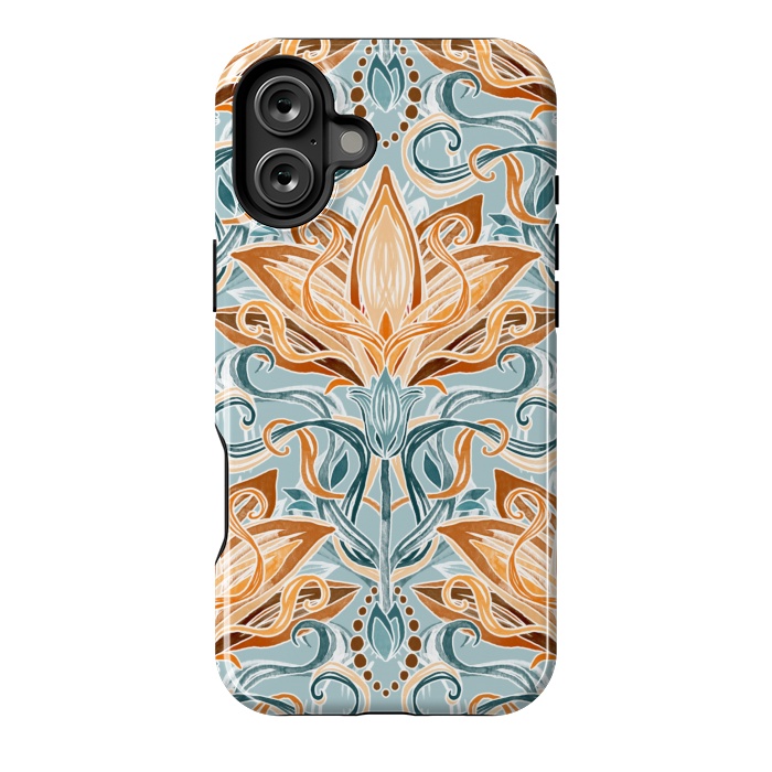 iPhone 16 Plus StrongFit Autumn Afternoon Art Nouveau  by Micklyn Le Feuvre