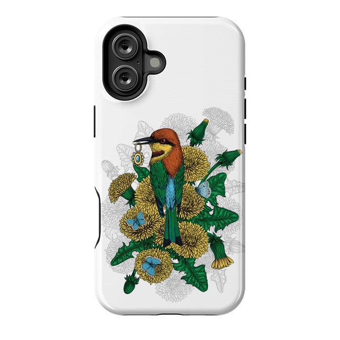 iPhone 16 Plus StrongFit The bee eater with the golden pendant by Katerina Kirilova