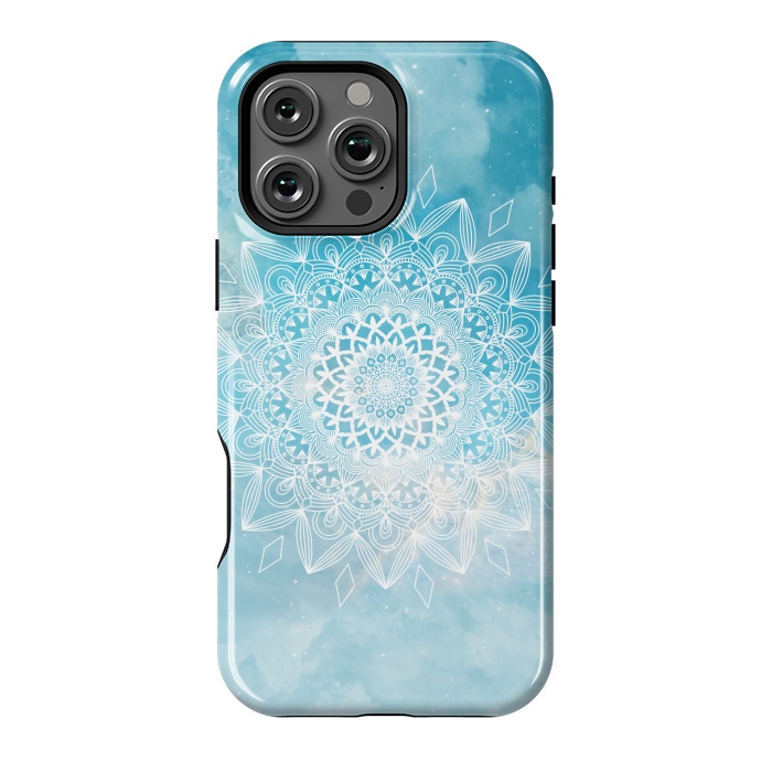 iPhone 16 Pro Max StrongFit Sky mandala flower by Jms