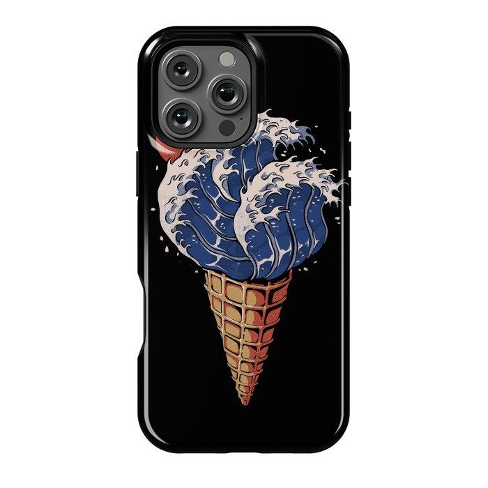 iPhone 16 Pro Max StrongFit Kanagawa Ice Cream  by Ilustrata