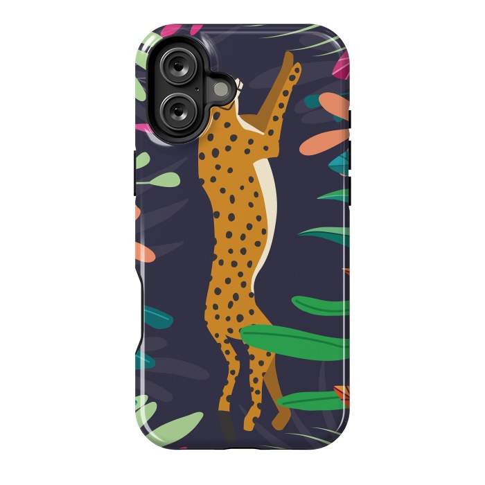 iPhone 16 Plus StrongFit Cheetah running by Jelena Obradovic