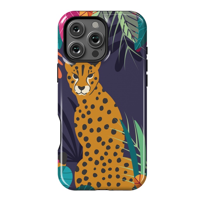 iPhone 16 Pro Max StrongFit Cheetah sitting in the wild by Jelena Obradovic