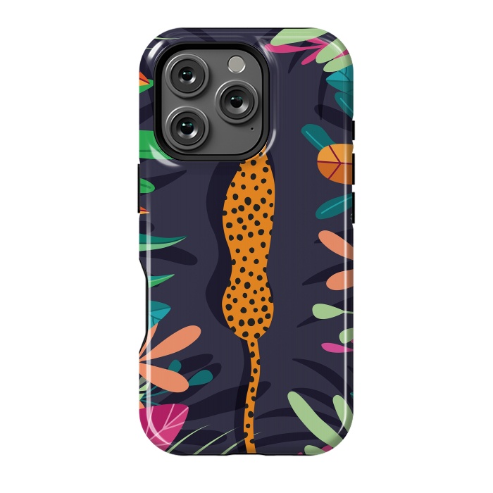 iPhone 16 Pro StrongFit Cheetah walking in the wild by Jelena Obradovic