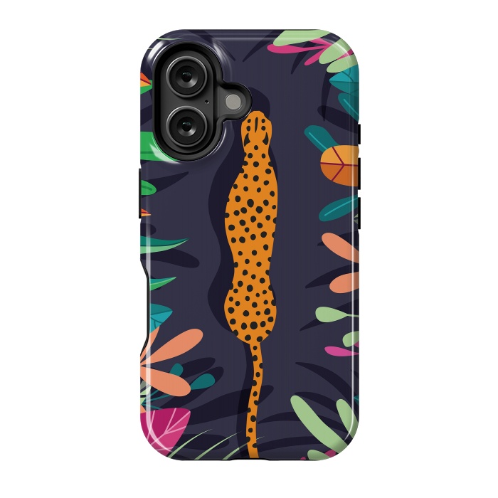 iPhone 16 StrongFit Cheetah walking in the wild by Jelena Obradovic