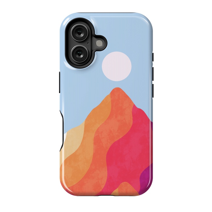 iPhone 16 StrongFit Summer rainbow peak by Steve Wade (Swade)