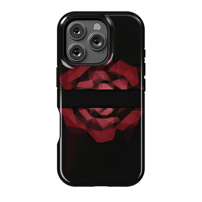 iPhone 16 Pro StrongFit Red rose by CAS