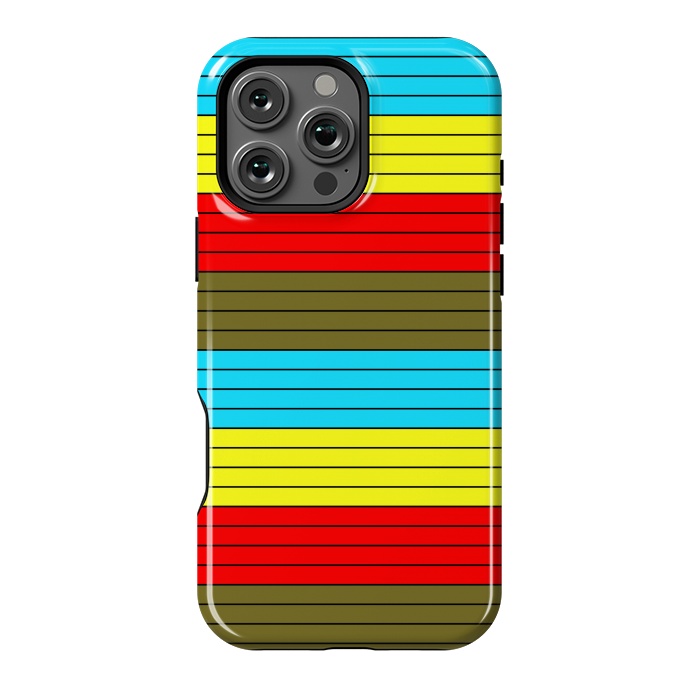 iPhone 16 Pro Max StrongFit Multiple Colored by TMSarts