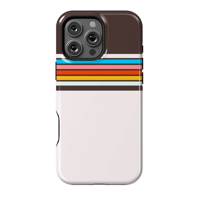 iPhone 16 Pro Max StrongFit Vintage Stripes by TMSarts