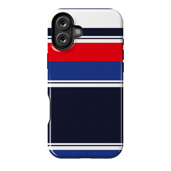 iPhone 16 Plus StrongFit Blue Casual  by TMSarts