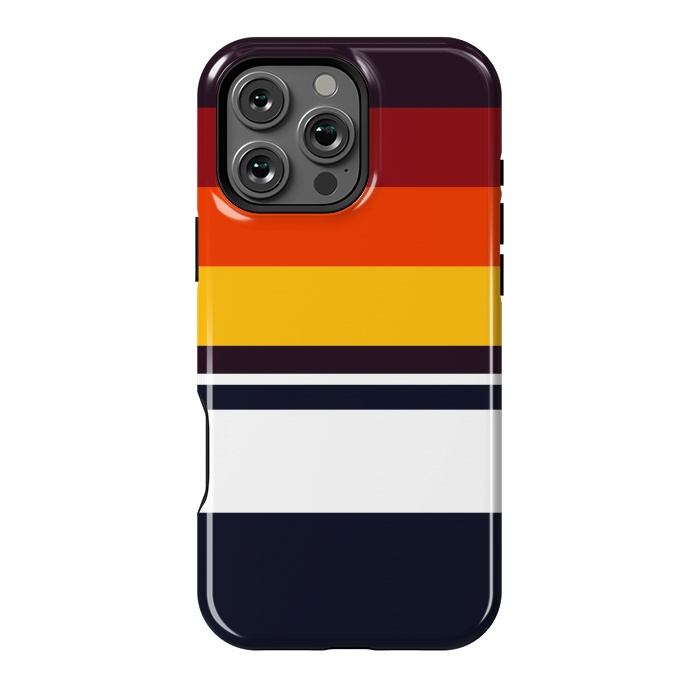 iPhone 16 Pro Max StrongFit Sunset Retro by TMSarts