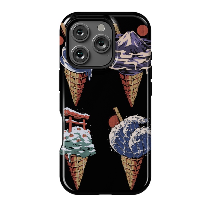 iPhone 16 Pro StrongFit Japanese Ice Creams by Ilustrata