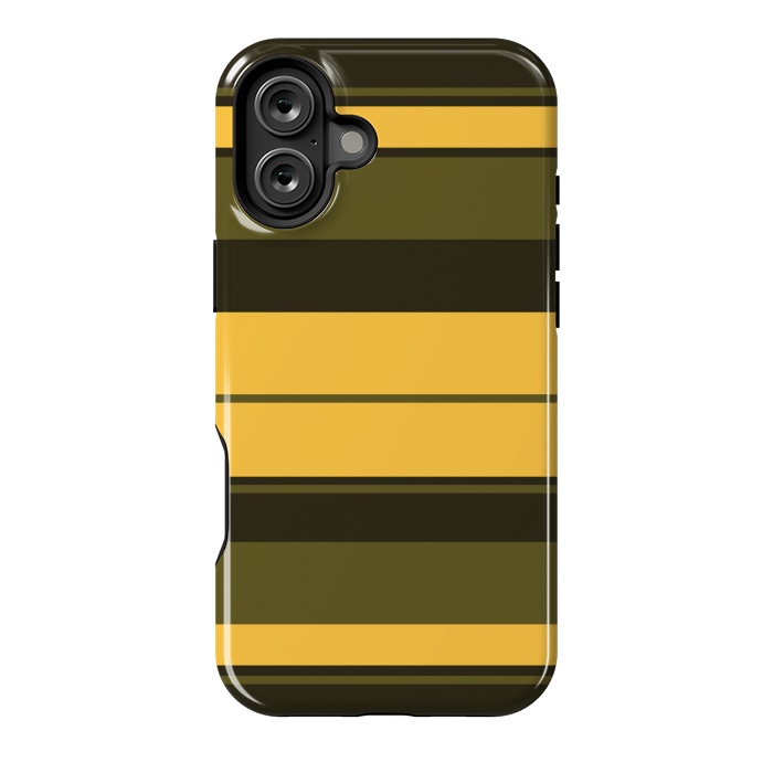 iPhone 16 Plus StrongFit Vintage Yellow by TMSarts