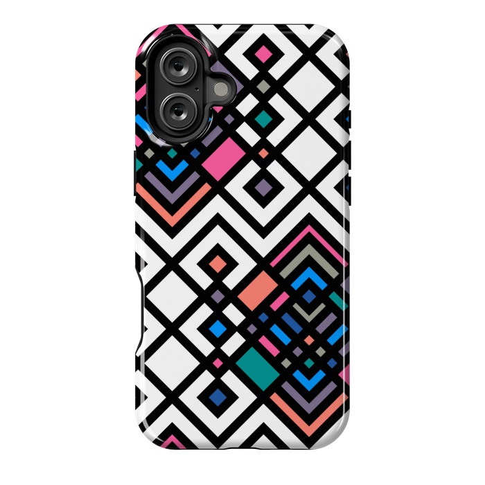 iPhone 16 Plus StrongFit Geo Ethnic by TMSarts