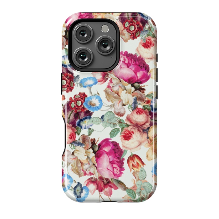 iPhone 16 Pro StrongFit Floral Crush by Uma Prabhakar Gokhale