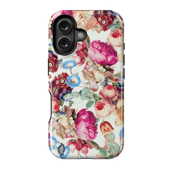 iPhone 16 StrongFit Floral Crush by Uma Prabhakar Gokhale