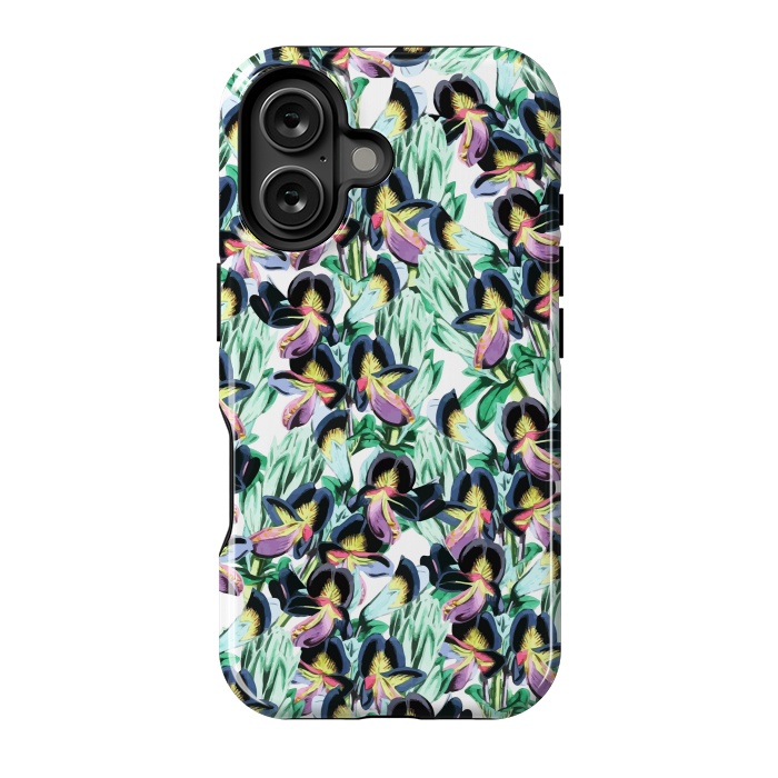 iPhone 16 StrongFit Floral Flutter by Uma Prabhakar Gokhale