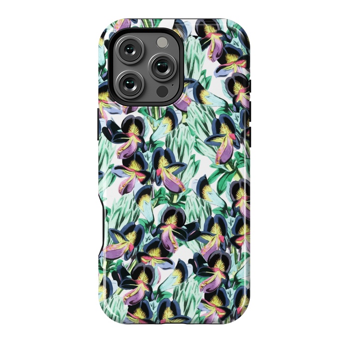 iPhone 16 Pro Max StrongFit Floral Flutter by Uma Prabhakar Gokhale