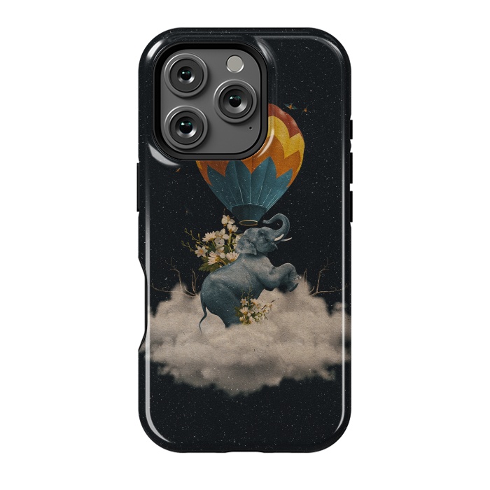 iPhone 16 Pro StrongFit Between Clouds by Eleaxart