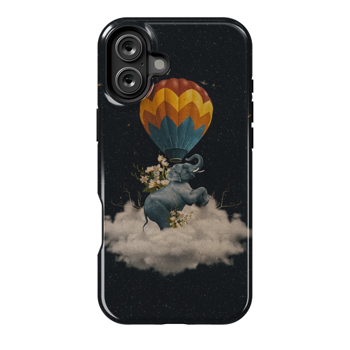 iPhone 16 Plus StrongFit Between Clouds by Eleaxart