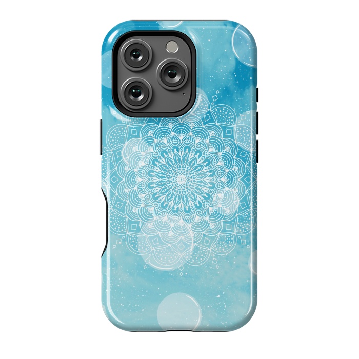 iPhone 16 Pro StrongFit Mandala bubbles by Jms