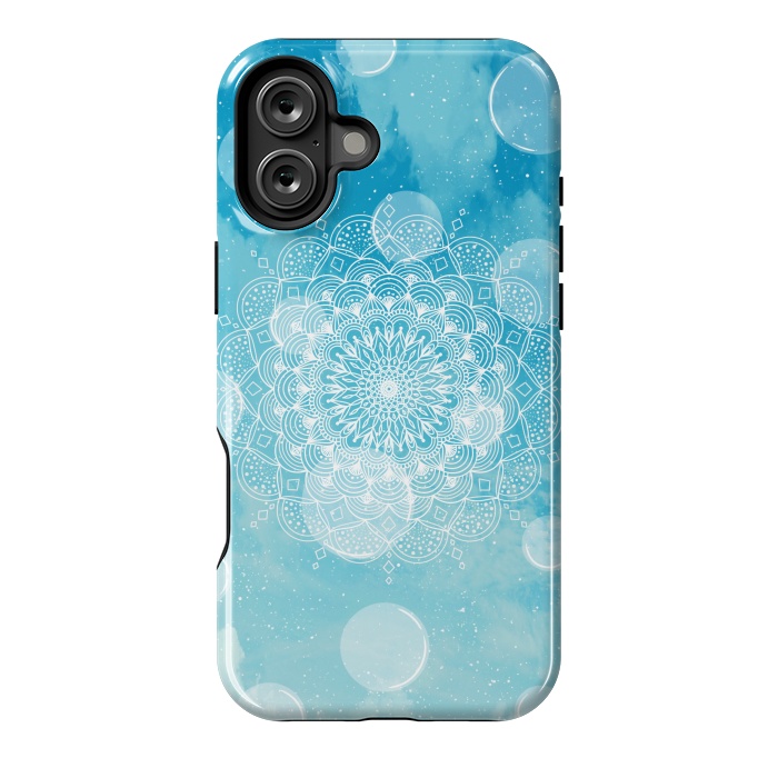 iPhone 16 Plus StrongFit Mandala bubbles by Jms