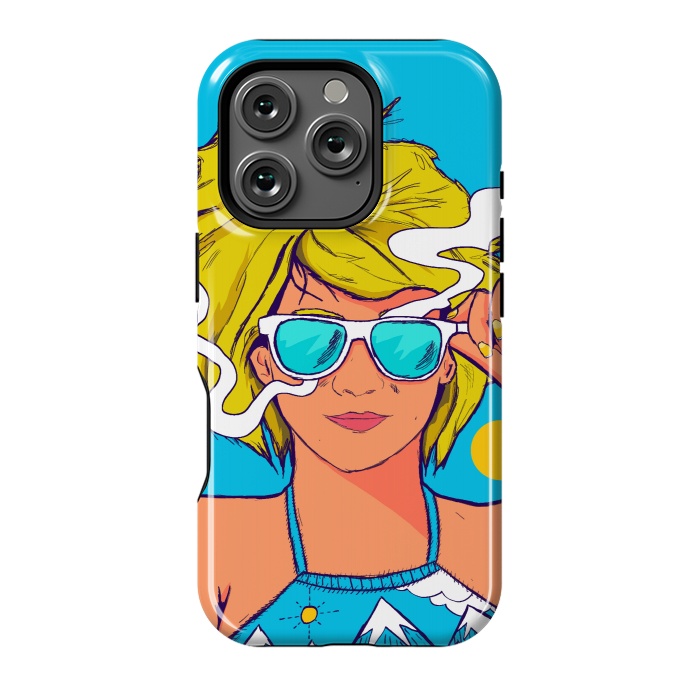 iPhone 16 Pro StrongFit The summer girl by Steve Wade (Swade)