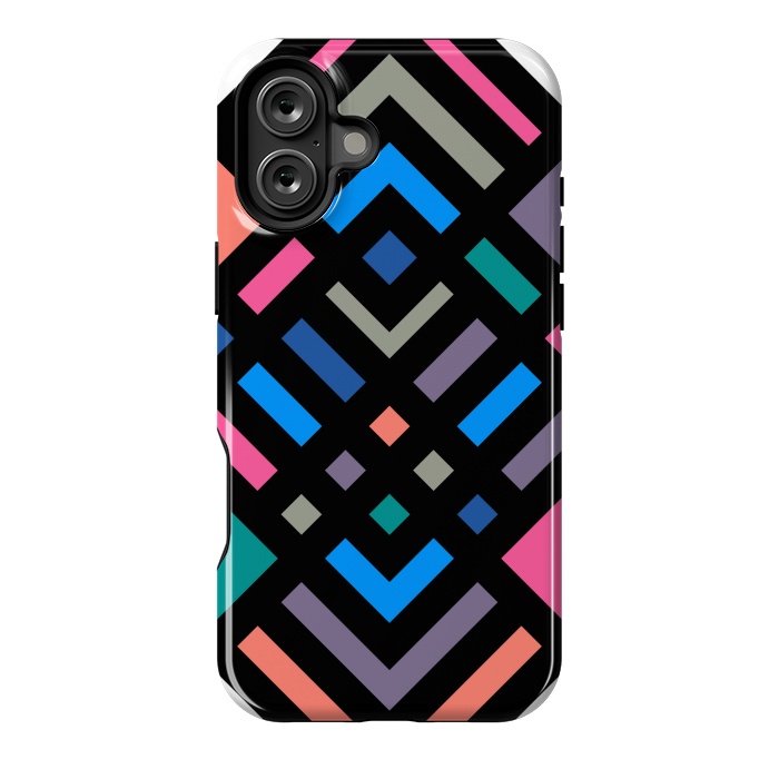 iPhone 16 Plus StrongFit Aztec Colors by TMSarts