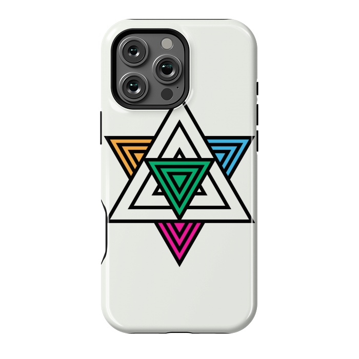 iPhone 16 Pro Max StrongFit Star Triangles by TMSarts