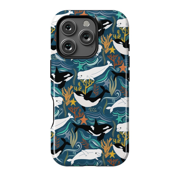 iPhone 16 Pro StrongFit Canadian Whale Watching by Tangerine-Tane