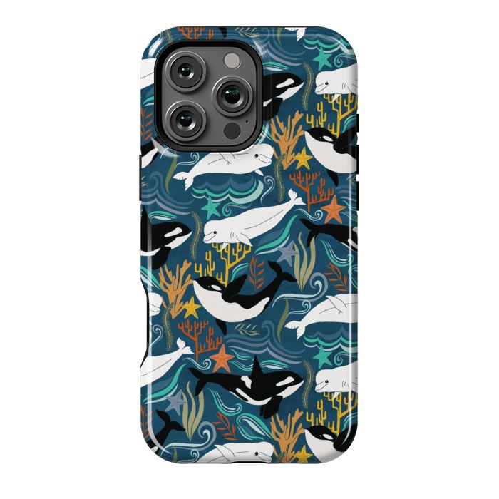 iPhone 16 Pro Max StrongFit Canadian Whale Watching by Tangerine-Tane