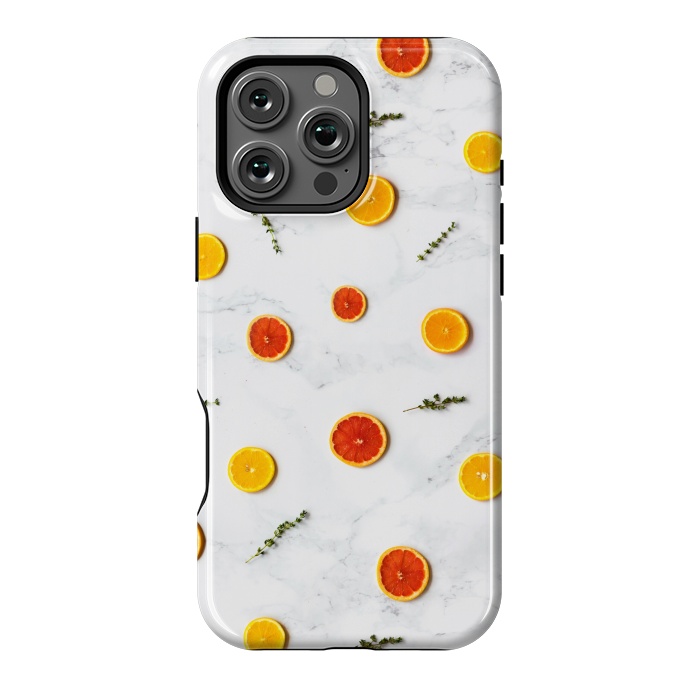 iPhone 16 Pro Max StrongFit YELLOW ORANGE FRUITS by MALLIKA