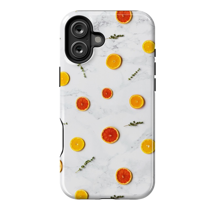 iPhone 16 Plus StrongFit YELLOW ORANGE FRUITS by MALLIKA