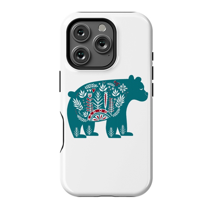 iPhone 16 Pro StrongFit Nordic bear  by Winston