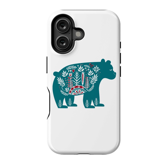 iPhone 16 StrongFit Nordic bear  by Winston