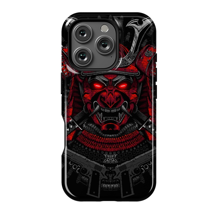 iPhone 16 Pro StrongFit Red Samurai  by Alberto