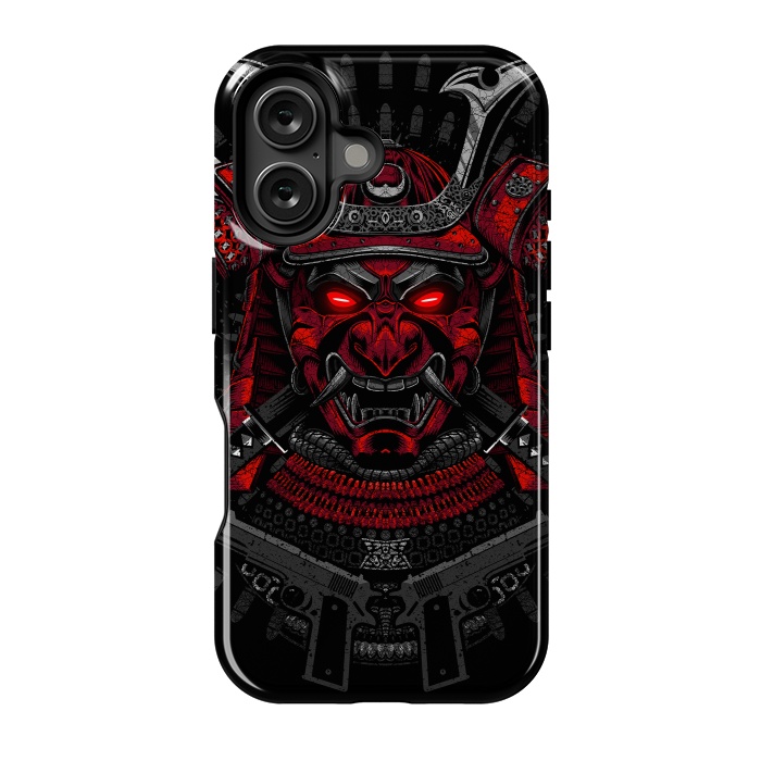 iPhone 16 StrongFit Red Samurai  by Alberto