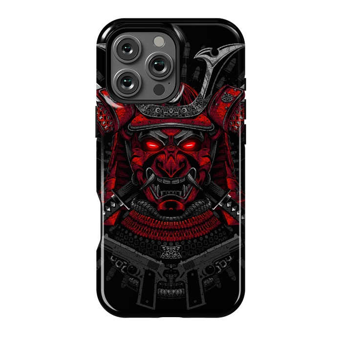 iPhone 16 Pro Max StrongFit Red Samurai  by Alberto