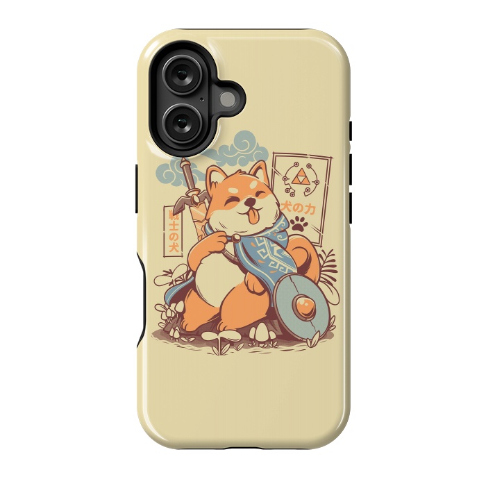 iPhone 16 StrongFit The legend of Dog by Ilustrata