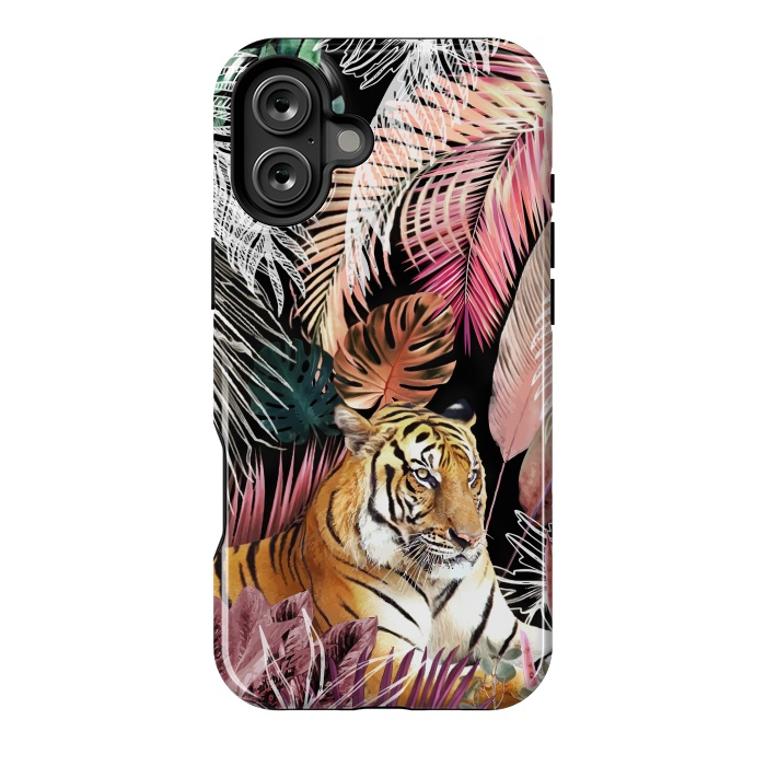 iPhone 16 Plus StrongFit Jungle Tiger 01 by amini54