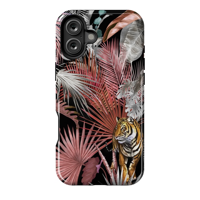 iPhone 16 Plus StrongFit Jungle Tiger 02 by amini54