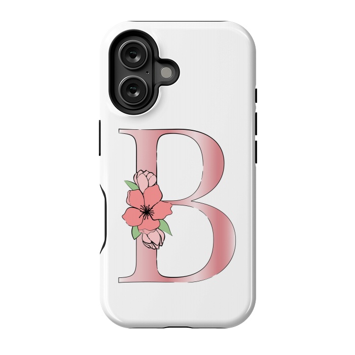 iPhone 16 StrongFit Monogram Letter B by Martina