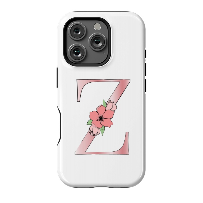 iPhone 16 Pro StrongFit Monogram Letter Z by Martina