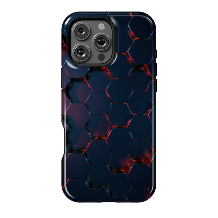 iPhone 16 Pro Max StrongFit Hexagons  by Winston