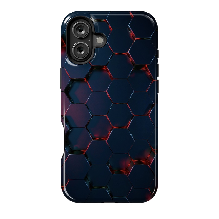 iPhone 16 Plus StrongFit Hexagons  by Winston