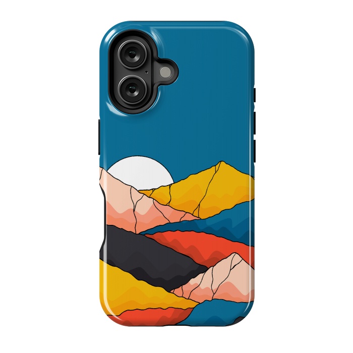 iPhone 16 StrongFit The mountainous range by Steve Wade (Swade)