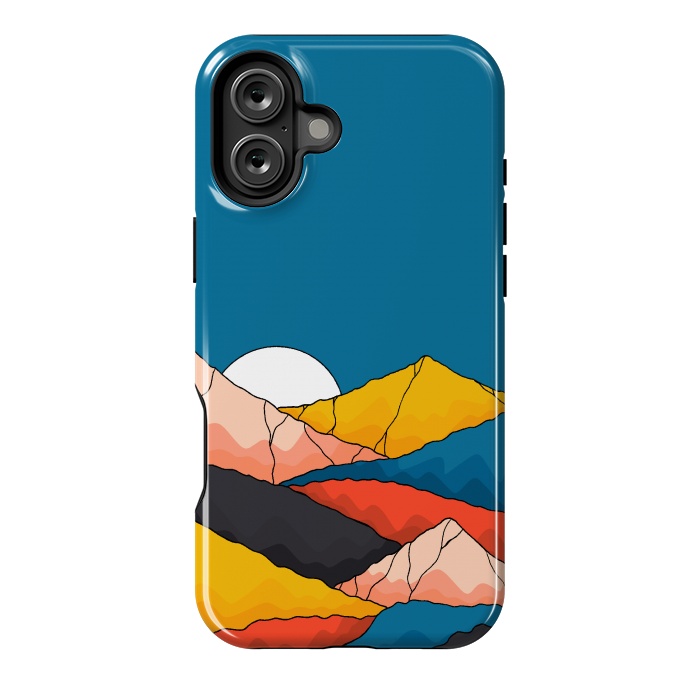 iPhone 16 Plus StrongFit The mountainous range by Steve Wade (Swade)