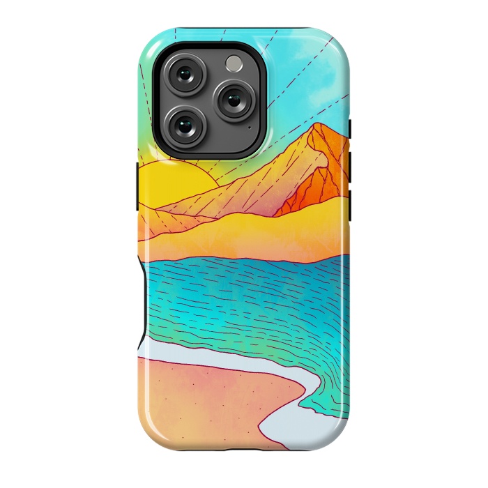 iPhone 16 Pro StrongFit I wish to be by the sea by Steve Wade (Swade)