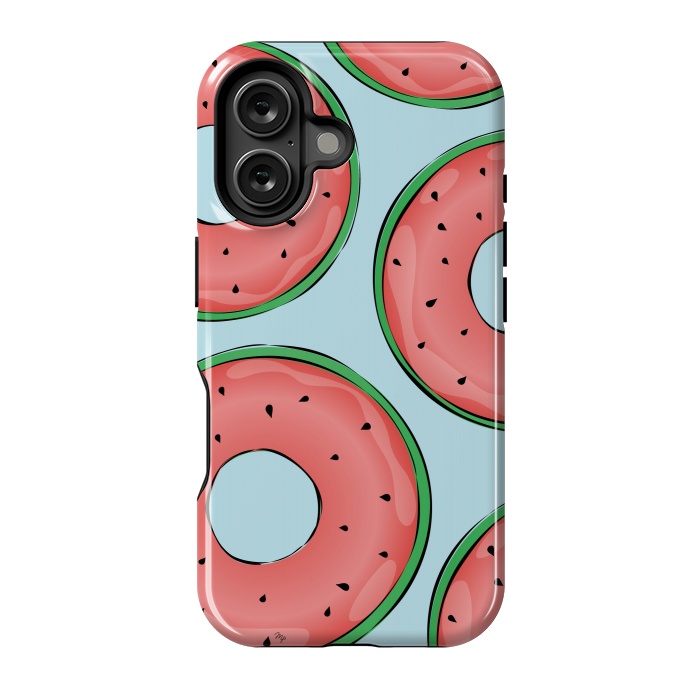 iPhone 16 StrongFit Water melons by Martina