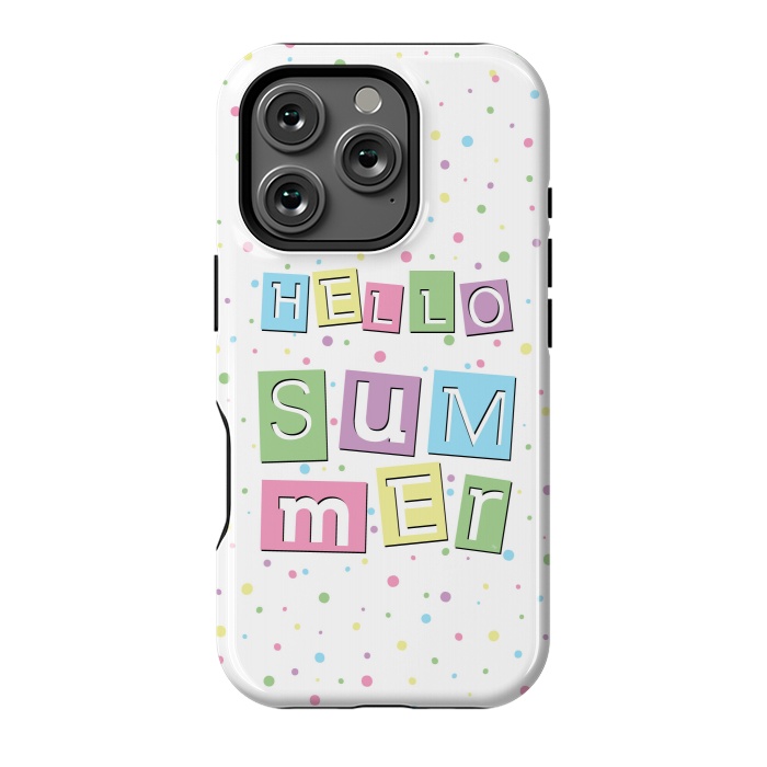 iPhone 16 Pro StrongFit Hello Summer by Martina